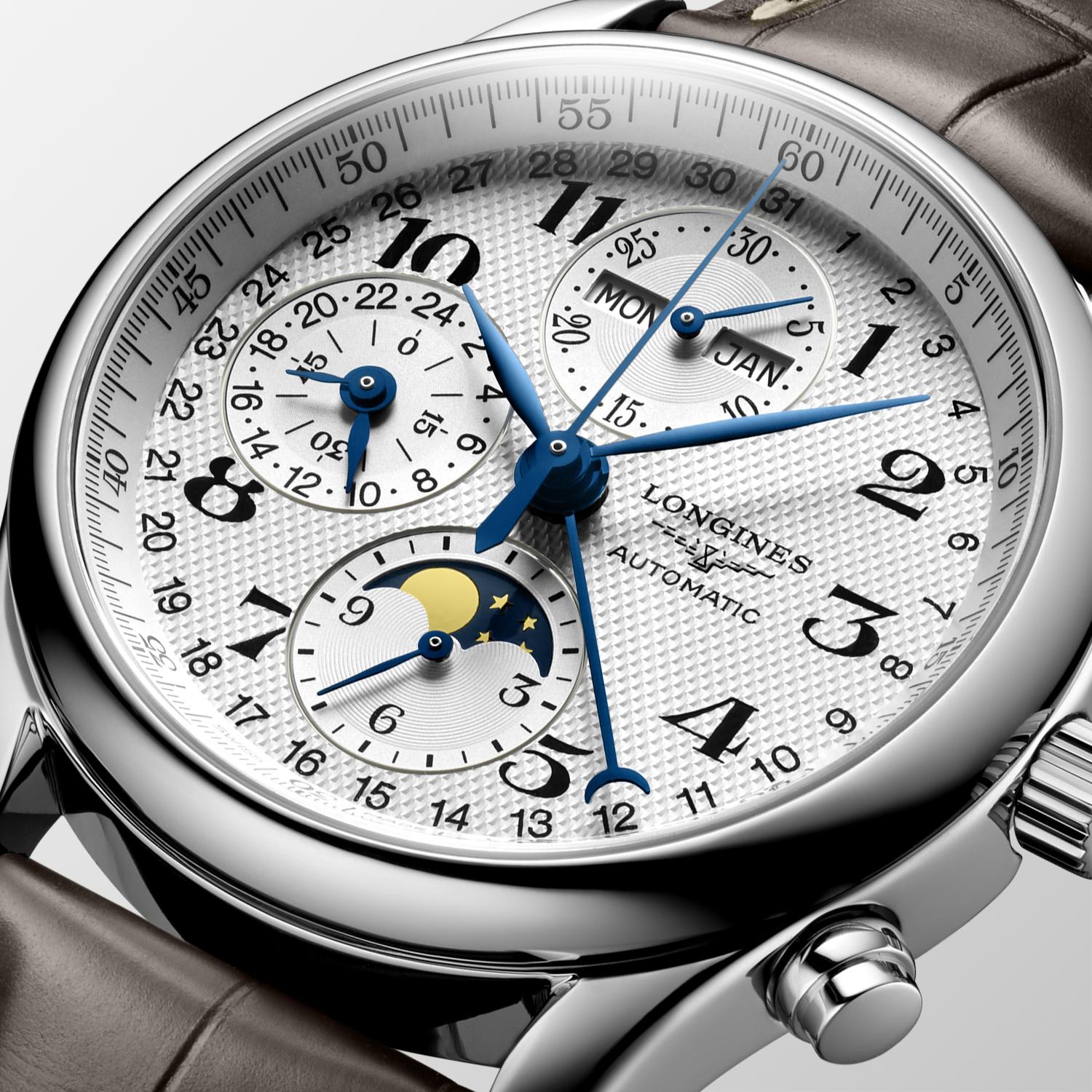 L2.673.4.78.3 Longines Master Collection 40 Chronograph månfas