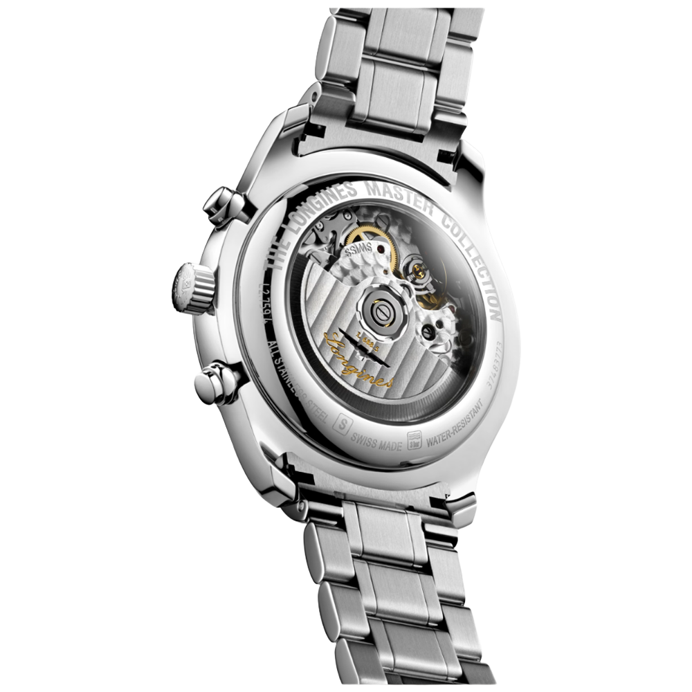 L2.759.4.92.6 Longines Master Collection 42 Chronograph blå