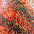 Oiva Toikka (1980s) Orange Swelling Vase 25 cm
