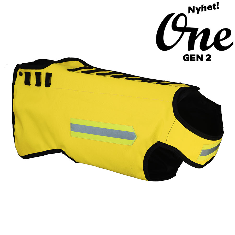 Dogtech One Gen2 Grundväst Gul