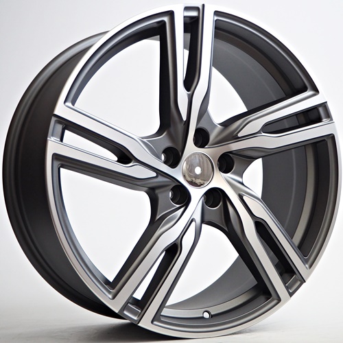 20" Globe R design Gunmetal/pol 5/108