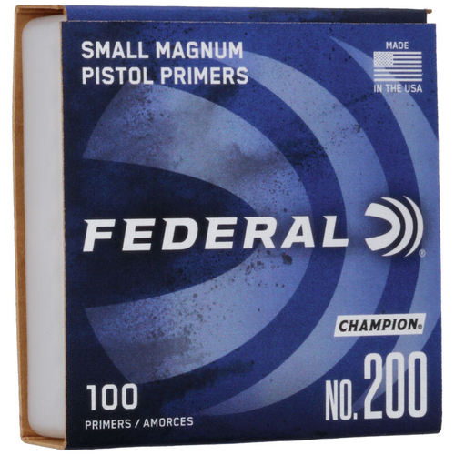 Federal Champion Centerfire Small Mag Pistol Primer .200
