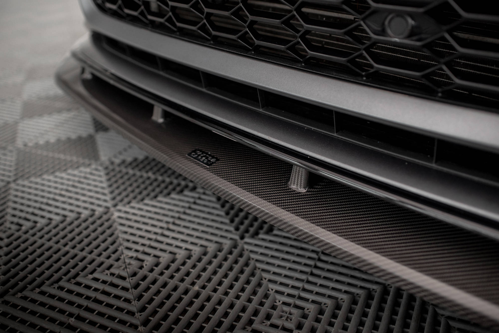 Kolfiber Front Splitter Audi RS6 C8 / RS7 C8 (Maxton) - 8