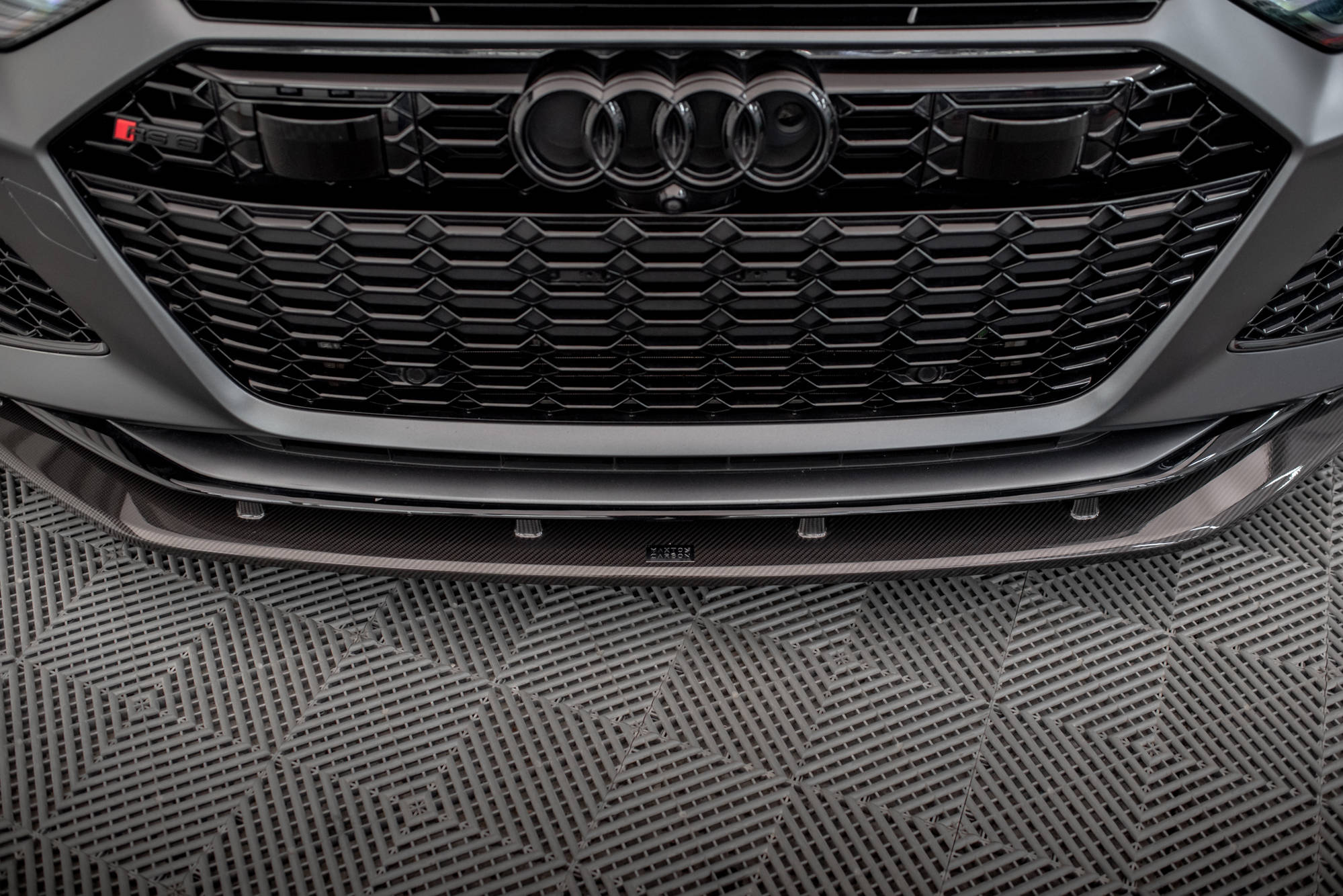 Kolfiber Front Splitter Audi RS6 C8 / RS7 C8 (Maxton) - 7