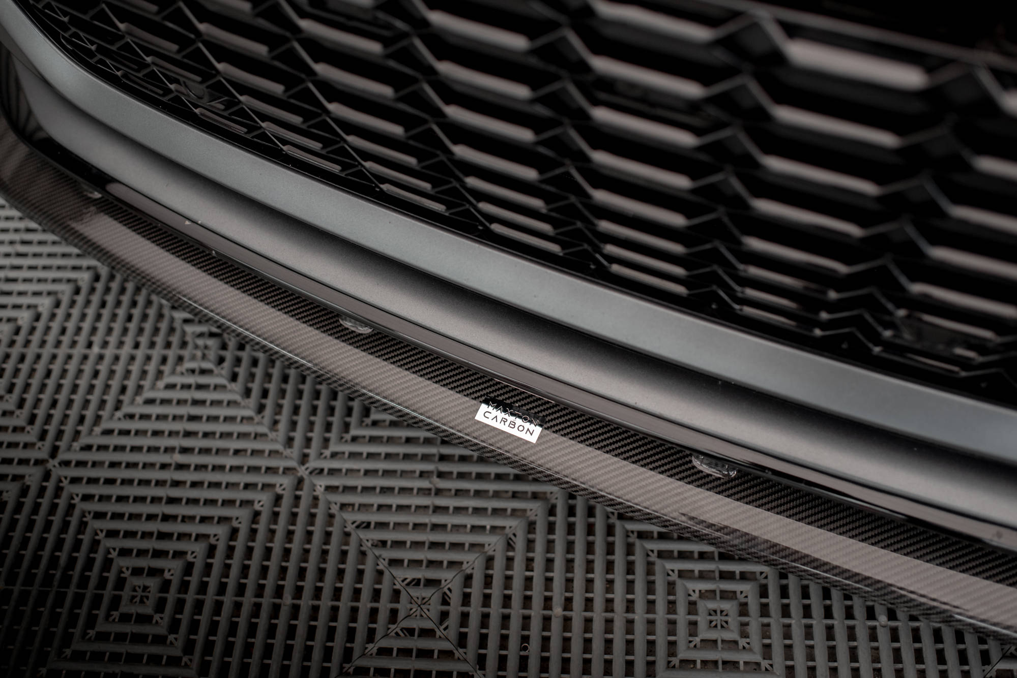 Kolfiber Front Splitter Audi RS6 C8 / RS7 C8 (Maxton) - 9