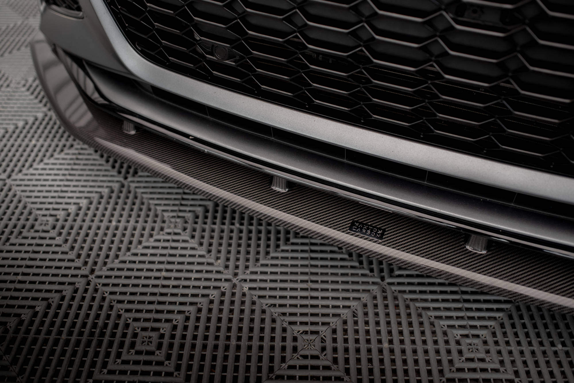 Kolfiber Front Splitter Audi RS6 C8 / RS7 C8 (Maxton) - 11