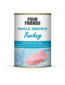 Four Friends Single Protein Turkey 400 g