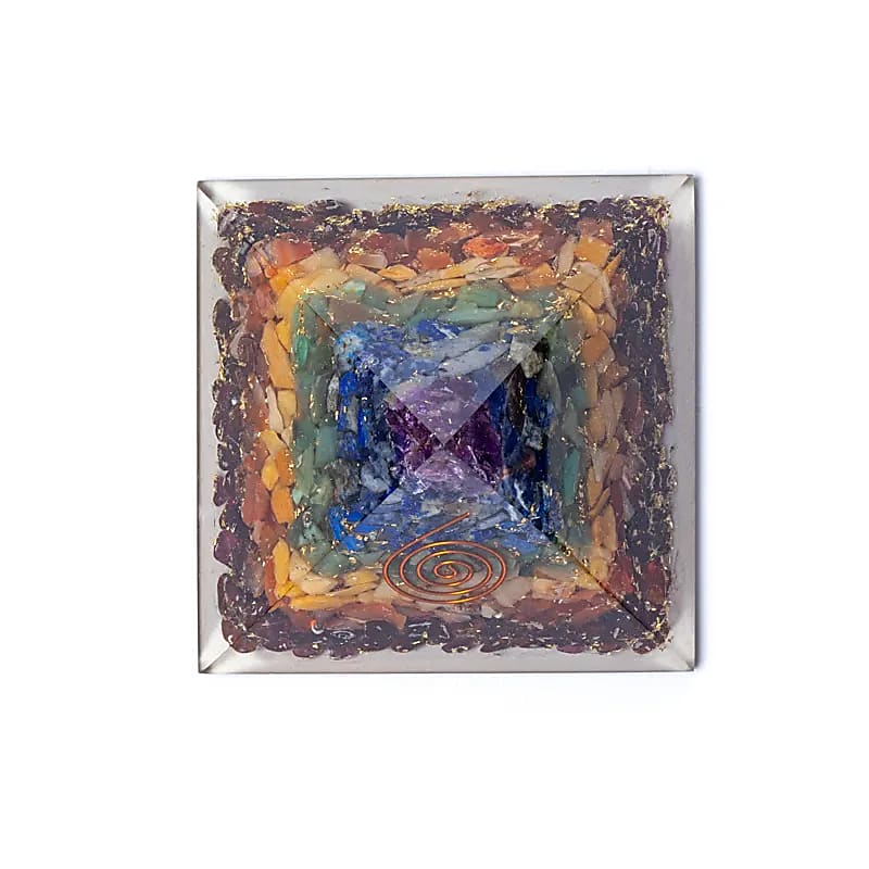 Orgonit pyramid 7 chakra - 4