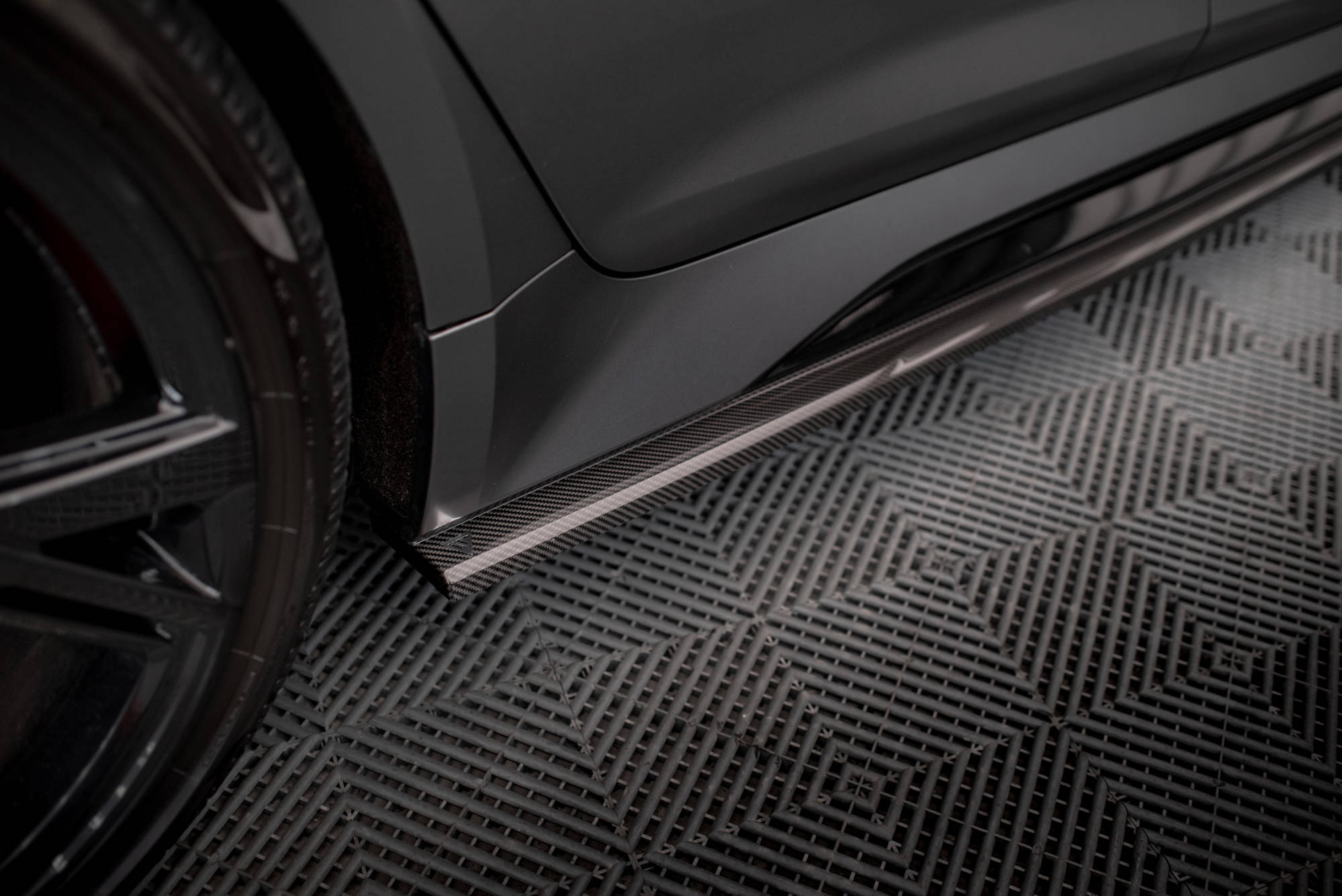 Kolfiber Sidokjolar Audi RS6 C8 / RS7 C8 (Maxton) - 7