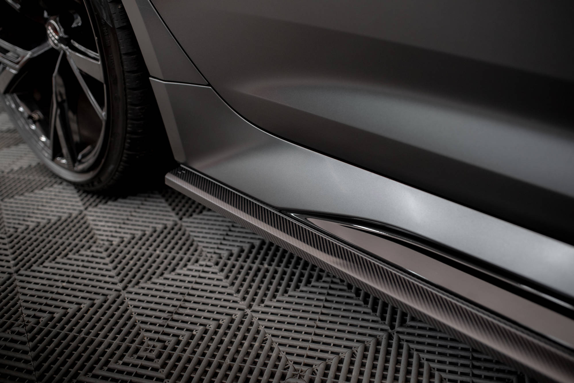 Kolfiber Sidokjolar Audi RS6 C8 / RS7 C8 (Maxton) - 12