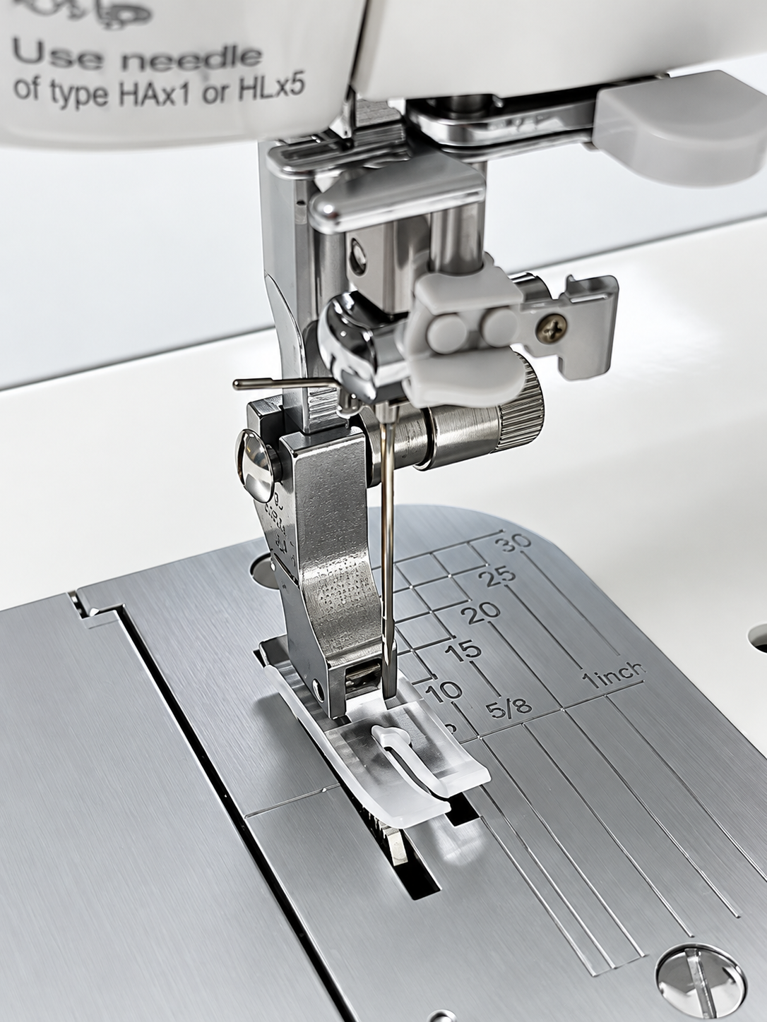 Genomskinlig pressarfot 