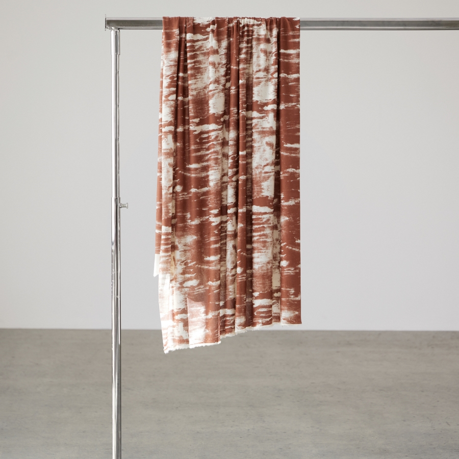 GRUNGE CREPE JERSEY - PECAN