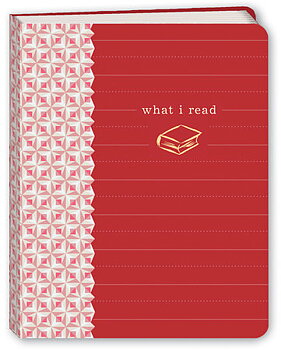 What I Read : Mini Journal  : Läsdagbok med resårband i smidigt format