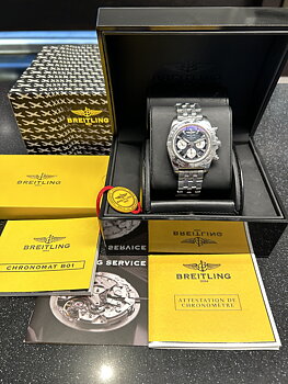 SÅLD 13 Juli 2023 för 30.000:- Breitling Chronomat B01 44