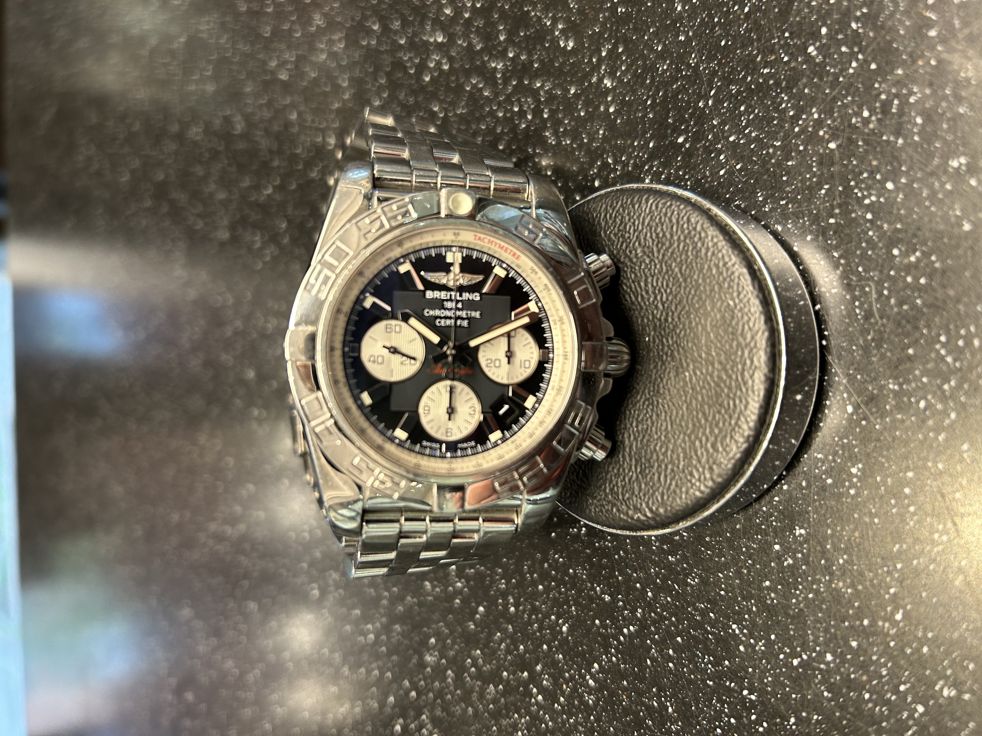 SÅLD 13 Juli 2023 för 30.000:- Breitling Chronomat B01 44