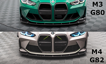 Kolfiber Front Splitter V.1 BMW M4 G82 / M3 G80 (Maxton)