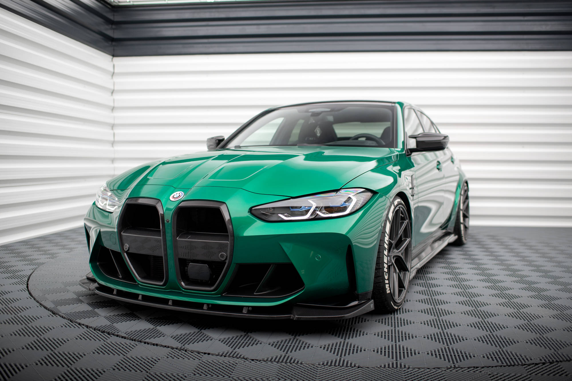 Kolfiber Front Splitter V.1 BMW M4 G82 / M3 G80 (Maxton) - 2