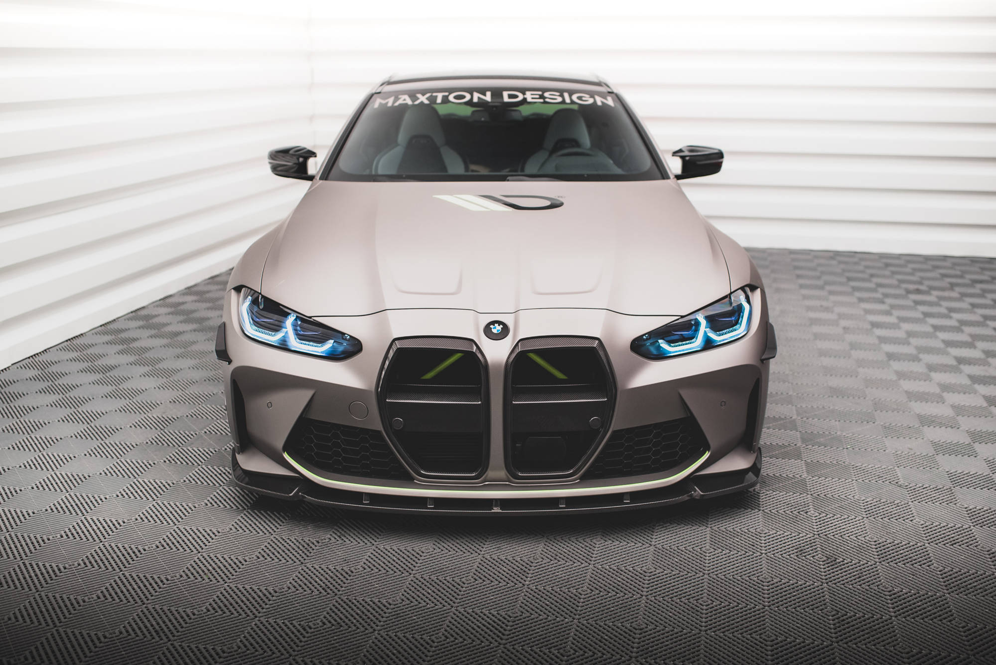 Kolfiber Front Splitter V.1 BMW M4 G82 / M3 G80 (Maxton) - 6