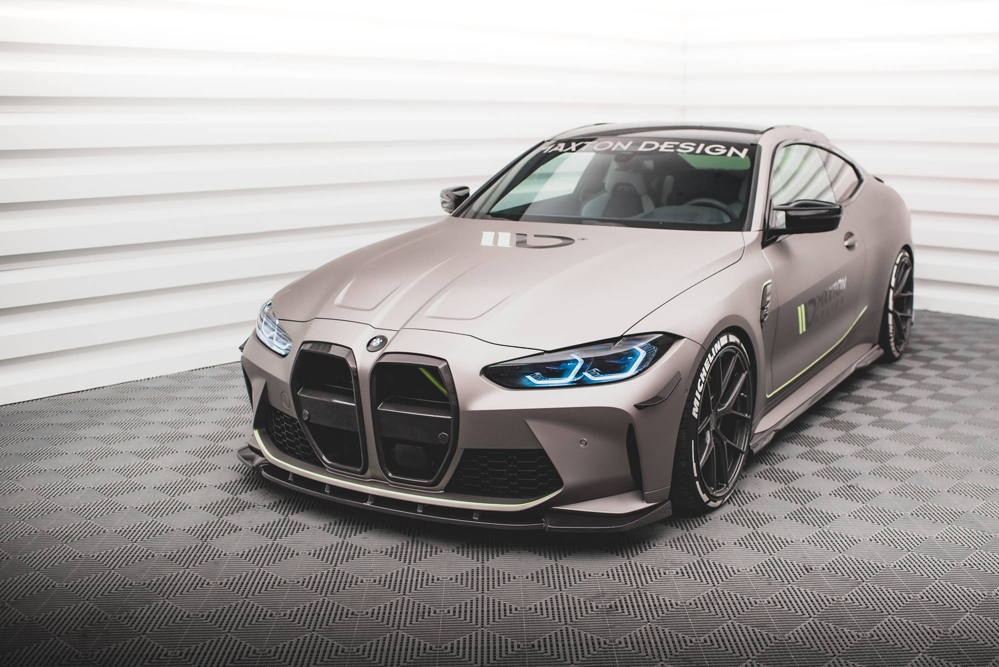 Kolfiber Front Splitter V.1 BMW M4 G82 / M3 G80 (Maxton) - 7