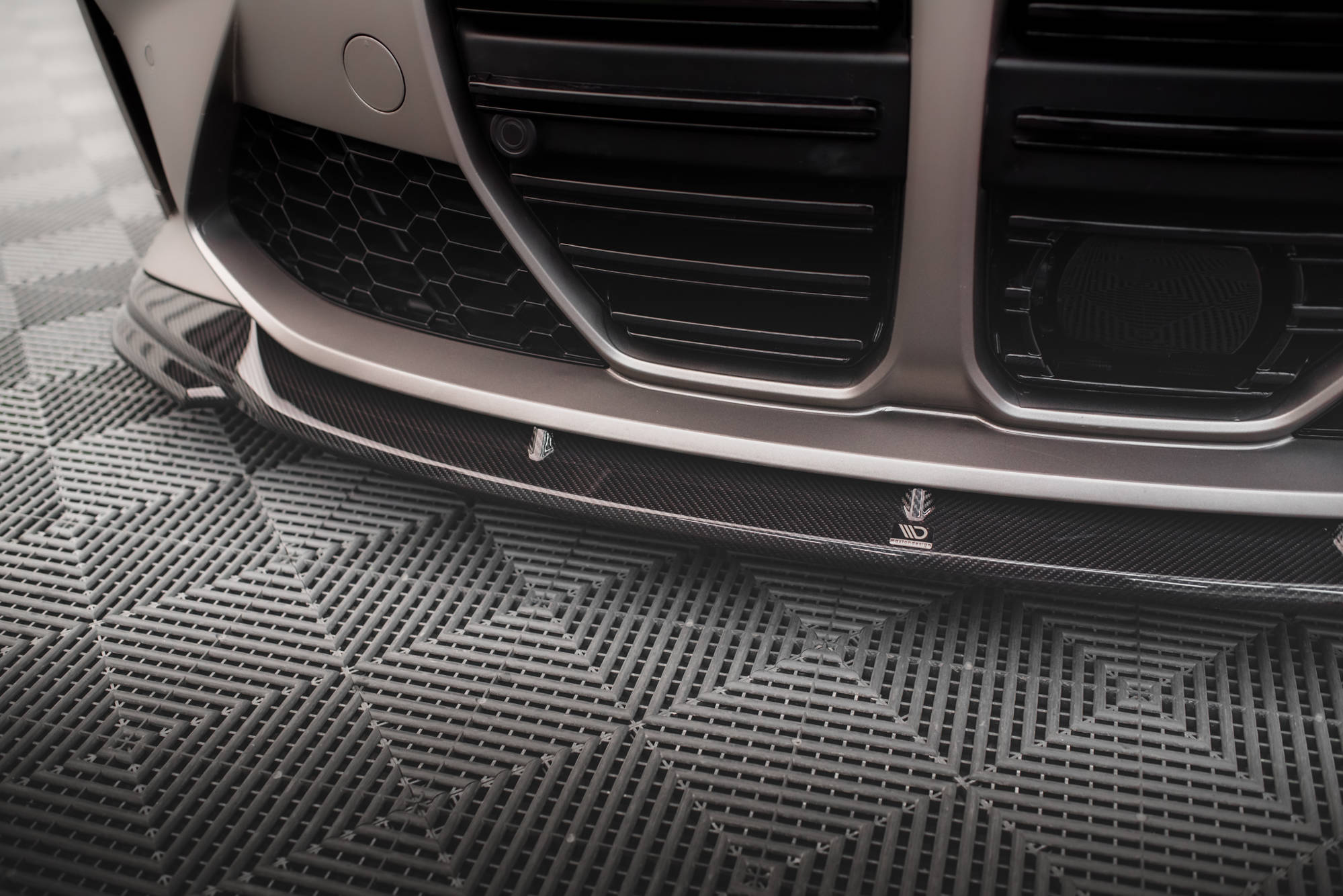 Kolfiber Front Splitter V.2 BMW M4 G82 / M3 G80 (Maxton) - 8