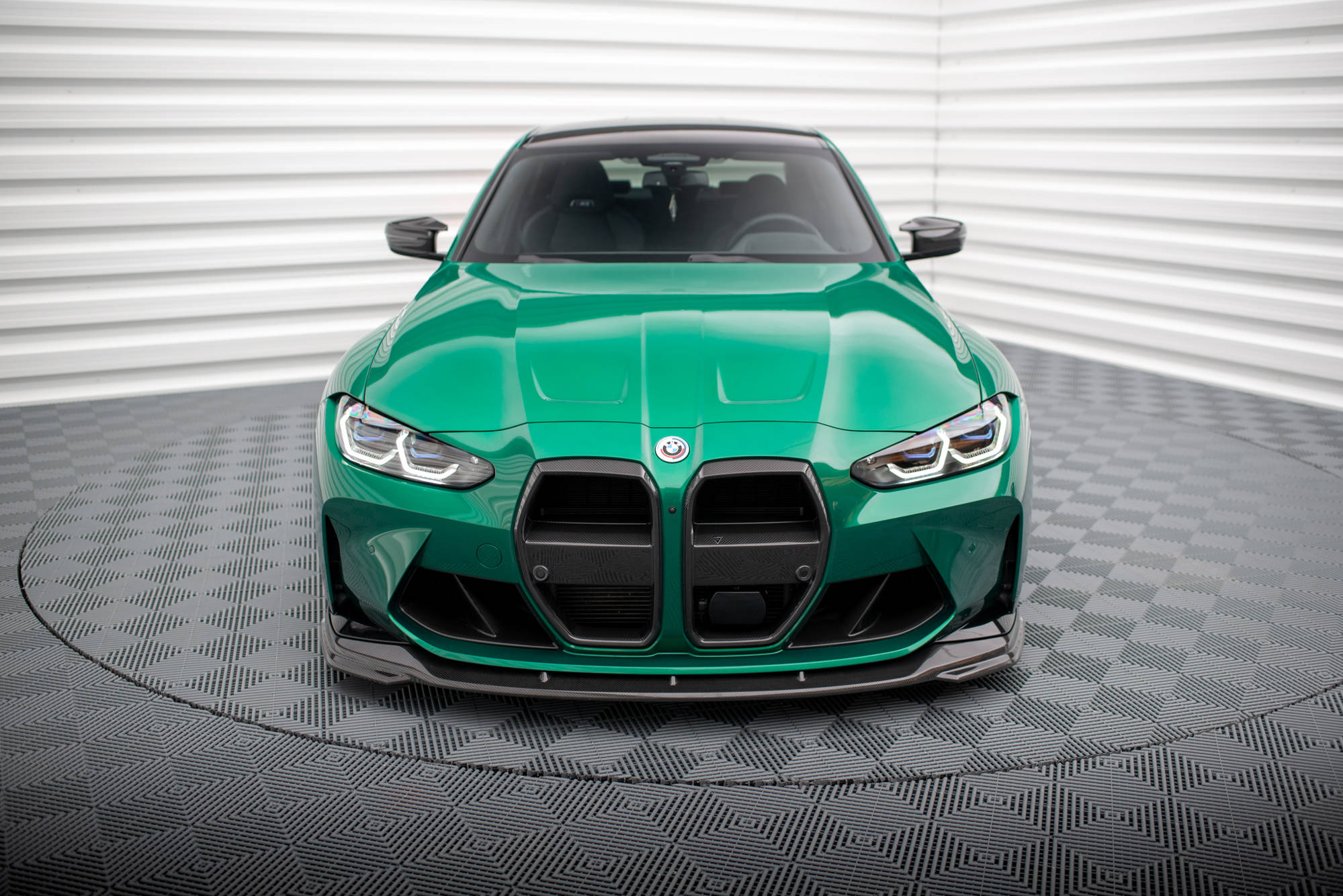 Kolfiber Front Splitter V.2 BMW M4 G82 / M3 G80 (Maxton) - 3