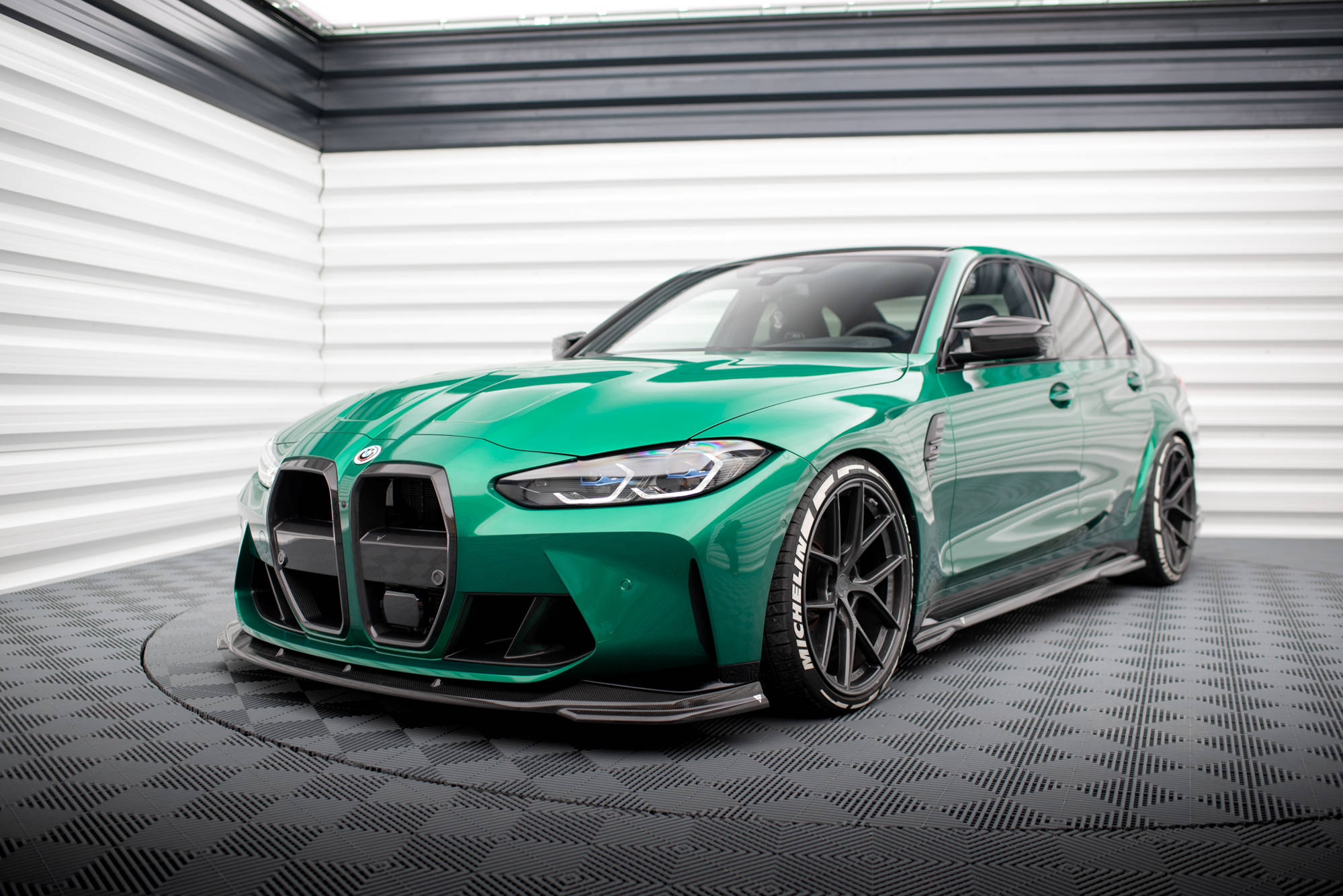 Kolfiber Front Splitter V.2 BMW M4 G82 / M3 G80 (Maxton) - 2