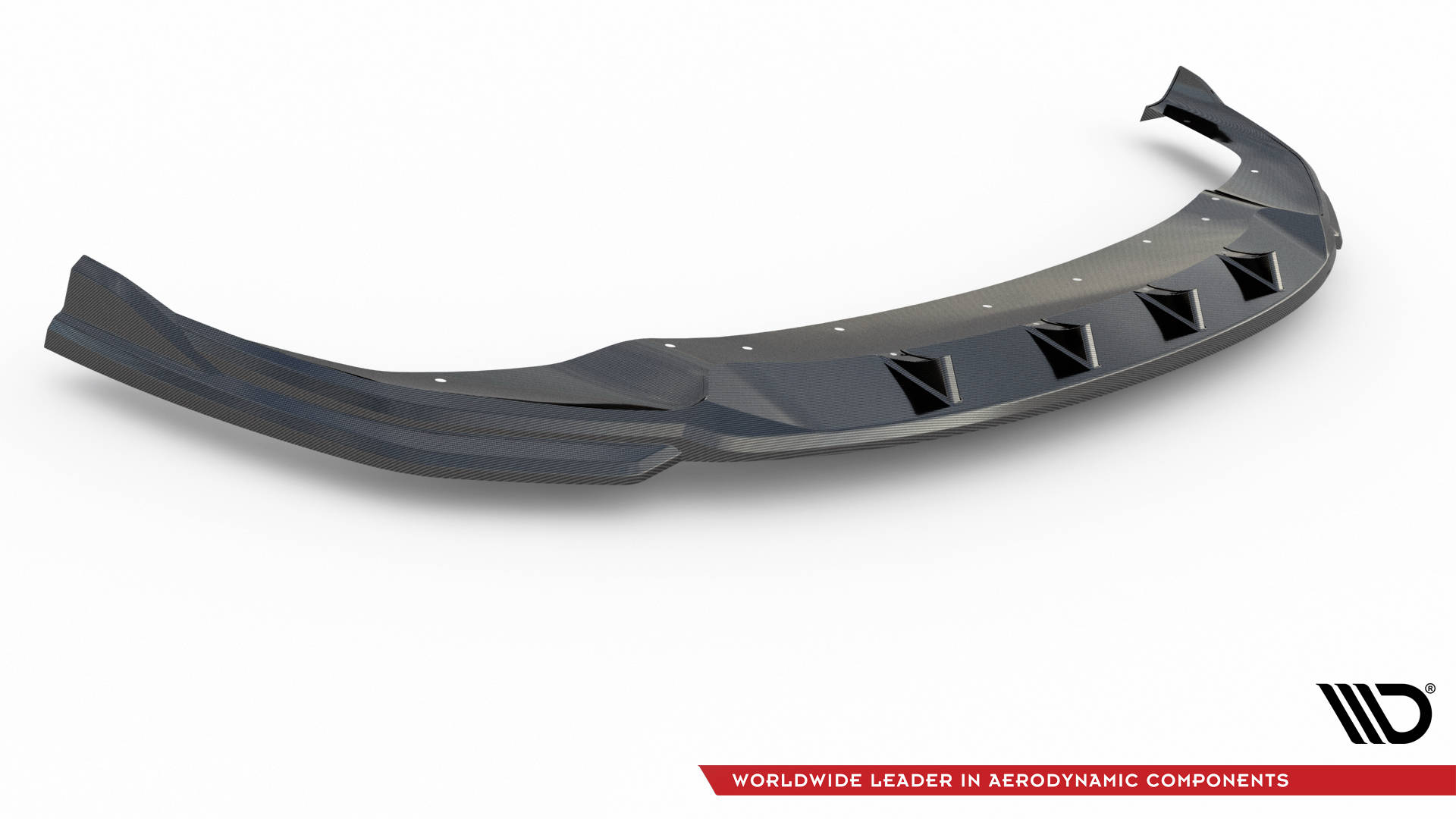 Kolfiber Front Splitter BMW 1-serie F40 M-Paket / M135I (Maxton) - 6