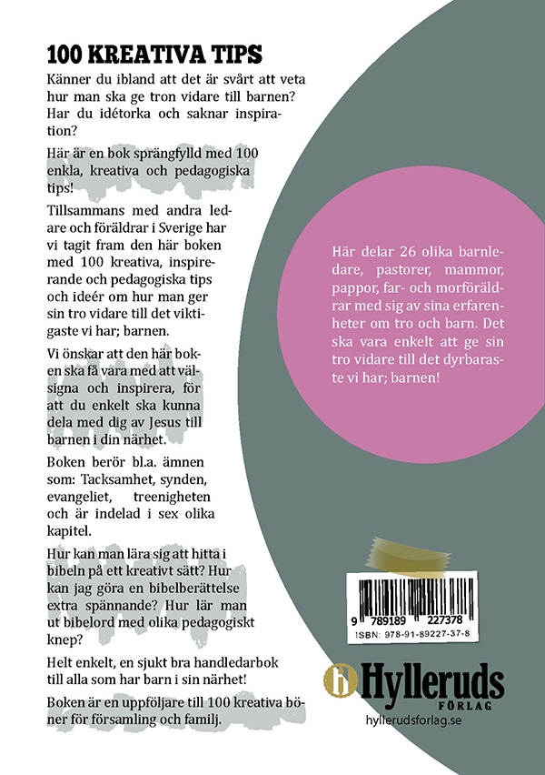 100 kreativa tips - Att ge vidare sin tro till barnen - 6