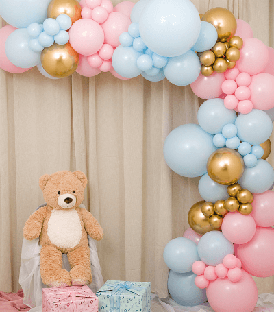 Ballongbåge Gender Reveal Party