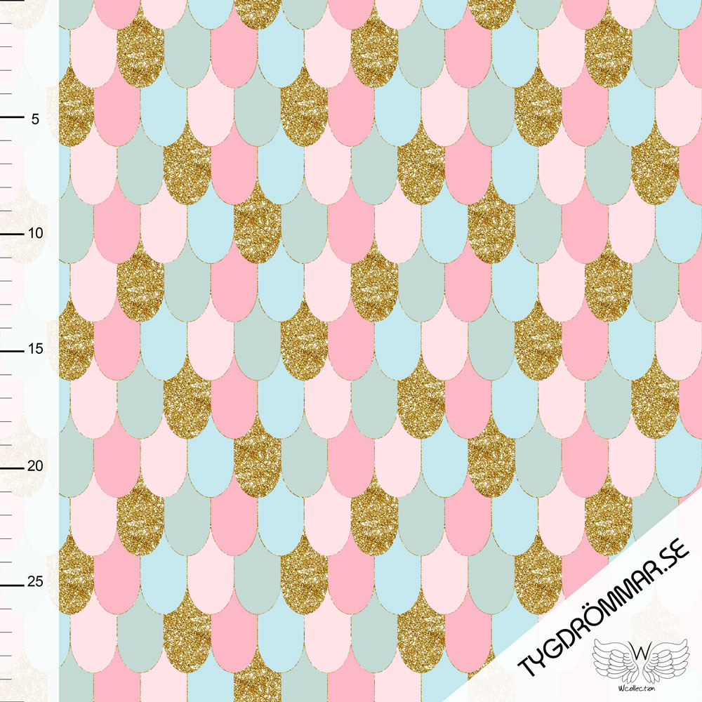 BADLYCRA - MERMAID SCALES PASTEL