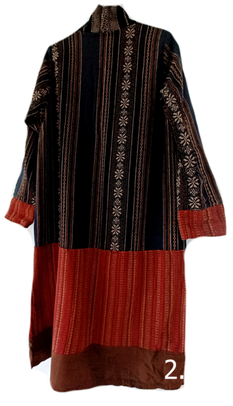 Kaftan i mönstrad bomull - 11