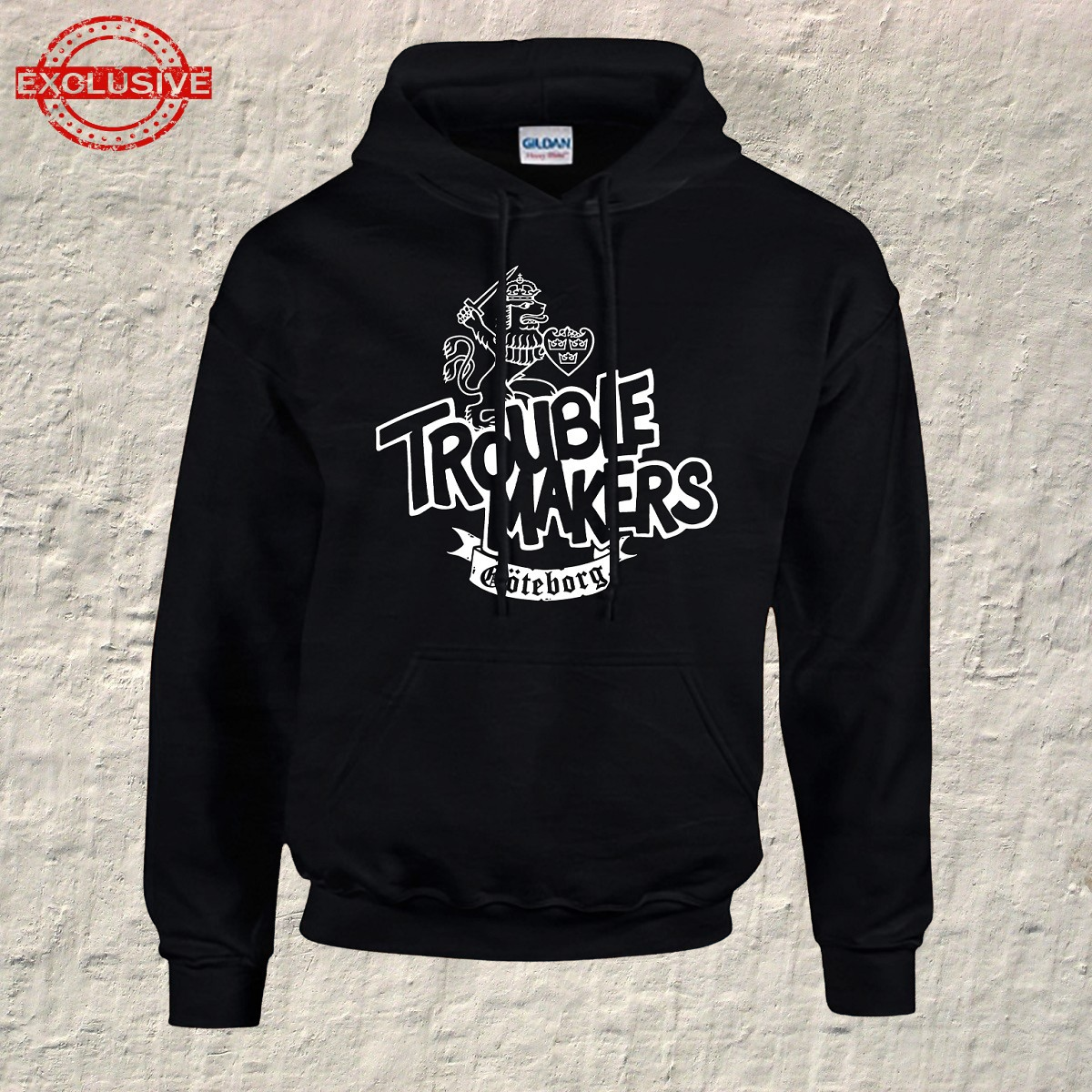 TROUBLEMAKERS - HOODIE, GBG