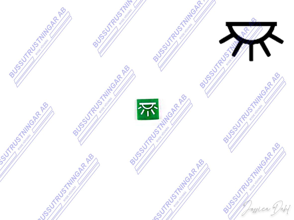 Symbolplatta SWF 511 "Innerbelysning"