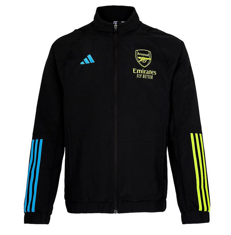 2023/2024 ADIDAS PRESENTATION JACKET - SVART