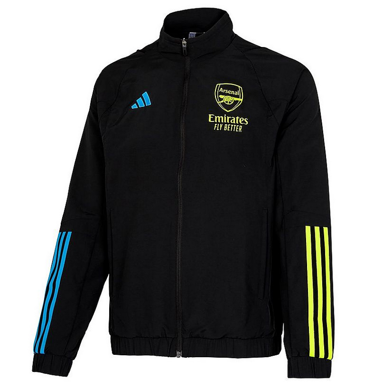 2023/2024 ADIDAS PRESENTATION JACKET - SVART - 2