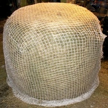 SlowFeeding Original® Caisa Rundballnett VID LAV 150x140 cm 5 cm masker