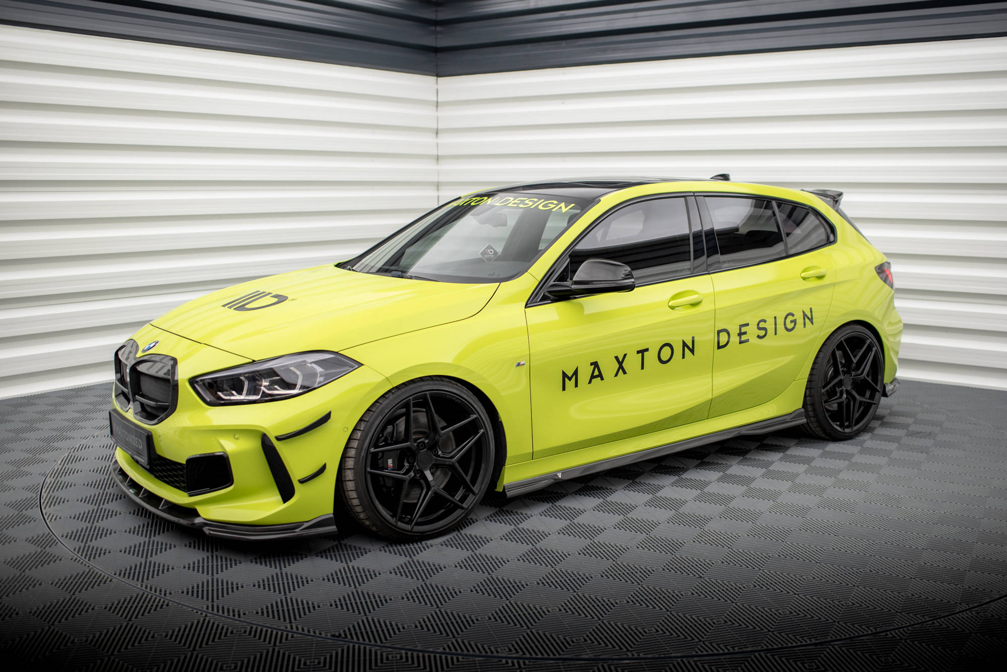 Kolfiber Sidokjolar BMW 1-serie F40 M-Paket / M135I (Maxton) - 4