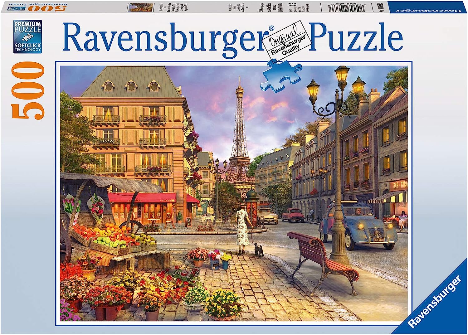 Promenad Genom Paris 500 Bitar Ravensburger - 2
