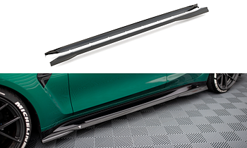 Kolfiber Sidokjolar BMW M3 G80 (Maxton)