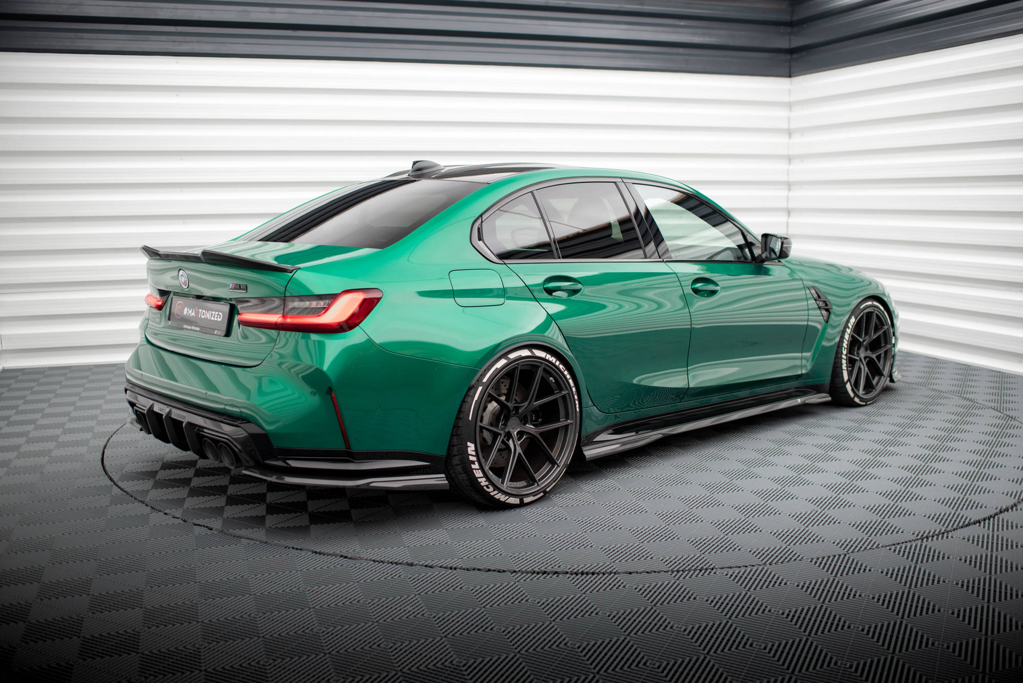 Kolfiber Sidokjolar BMW M3 G80 (Maxton) - 8