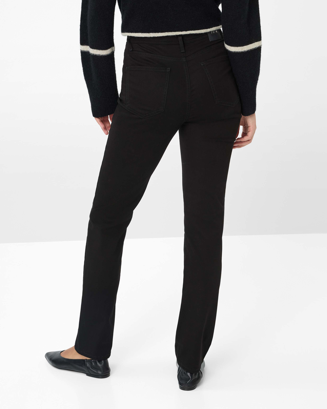 Jeans Mary svart lyocellbladning - 2