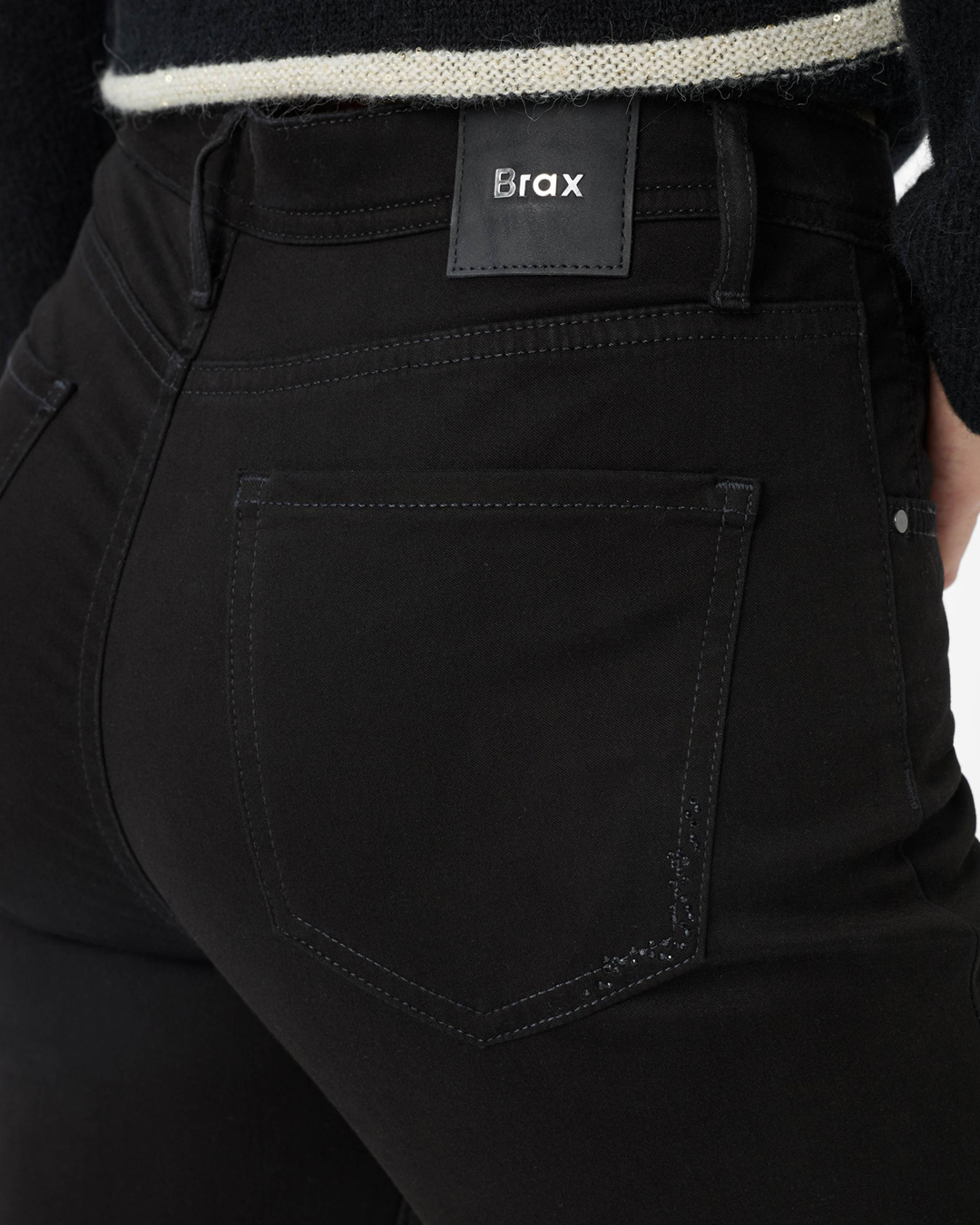 Jeans Mary svart lyocellbladning - 3