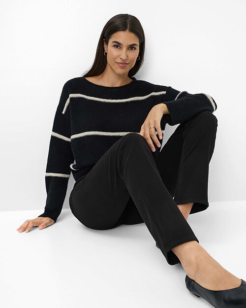 Jeans Mary svart lyocellbladning - 5