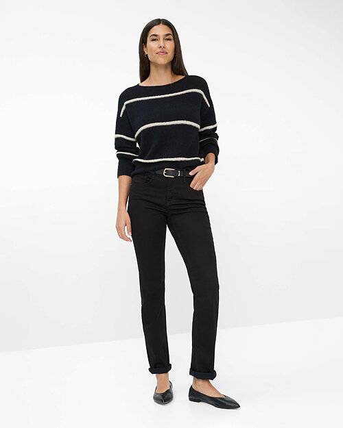 Jeans Mary svart lyocellbladning - 4