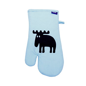 Oven glove Pastel Organic cotton, blue
