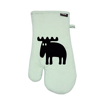Oven glove Pastel Organic cotton, green