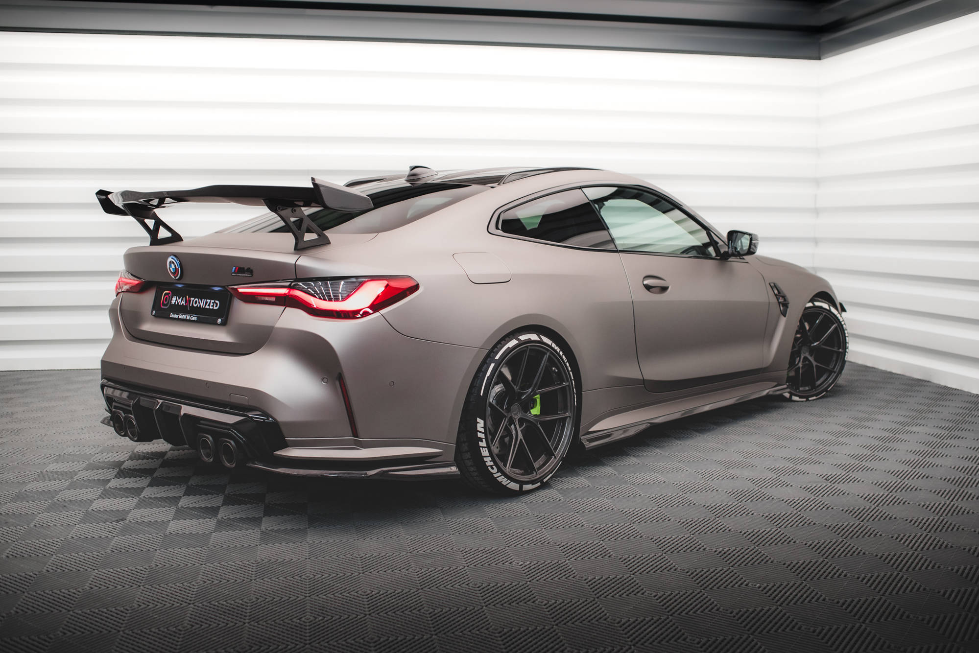 Kolfiber Sidokjolar BMW M4 G82 (Maxton) - 4