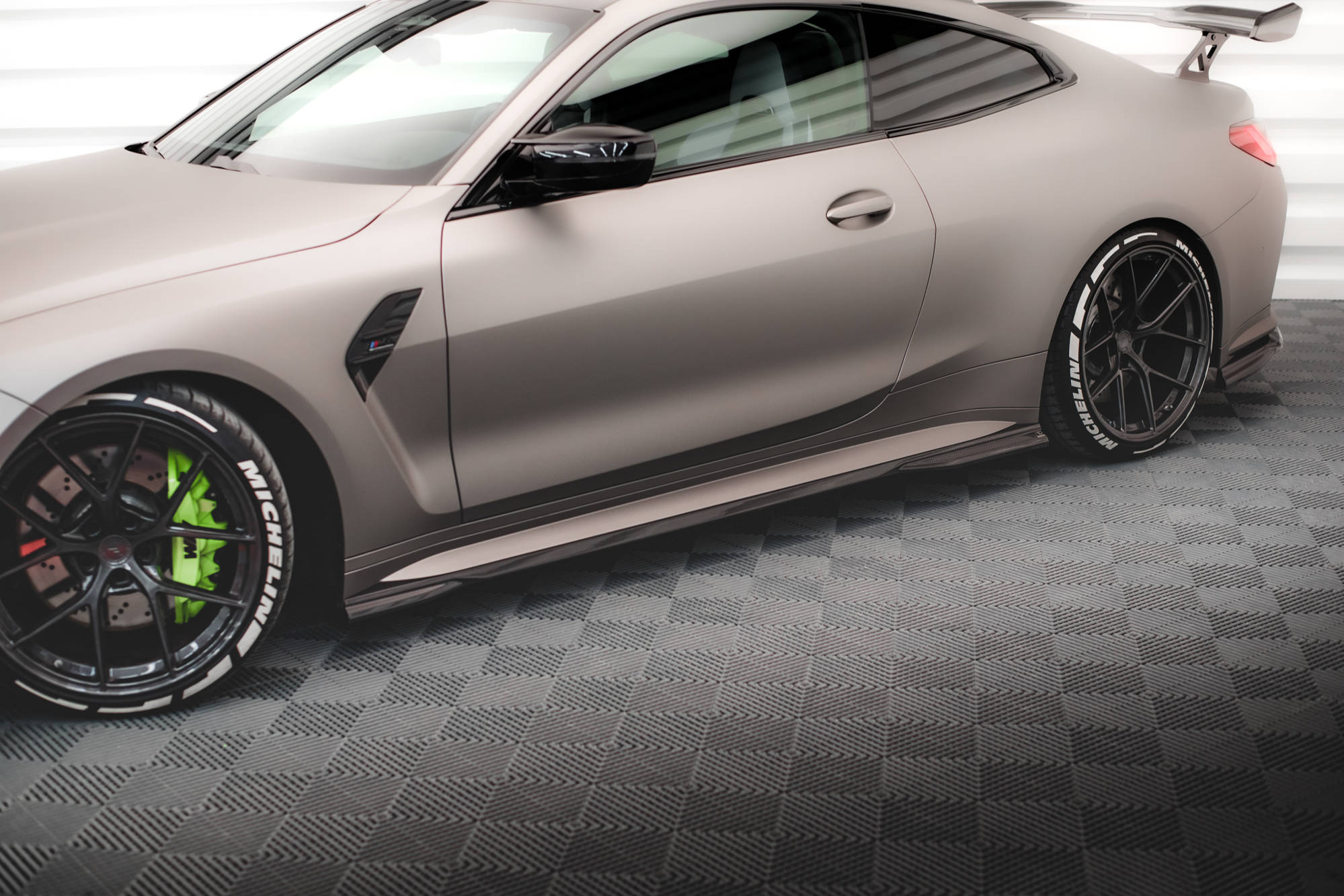 Kolfiber Sidokjolar BMW M4 G82 (Maxton) - 6