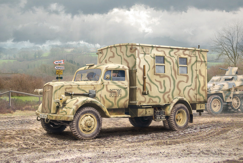1/35 OPEL BLITZ RADIO TRUCK