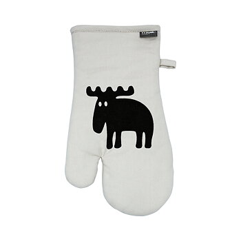 Oven glove Pastel Organic cotton, grey